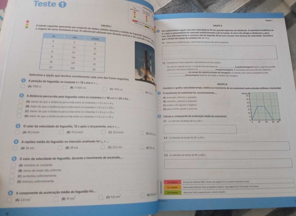 Caderno de atividades FQ 9 ano Experimenta