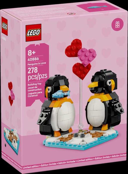 LEGO SET 40886 PENGUINS IN LOVE