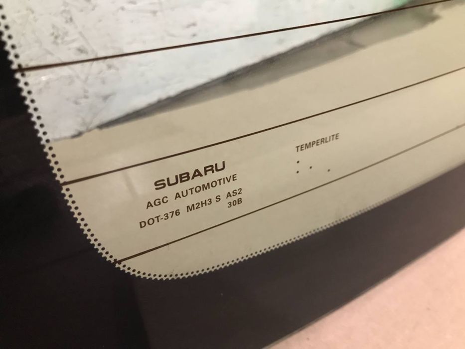 Заднее стекло Subaru Legacy B16 2020-2022 Оригинал
