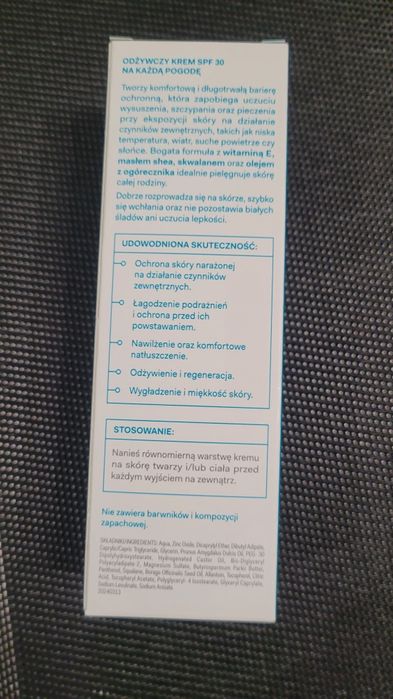 Oillan Cold Cream na każdą pogodę,  dla dzieci SPF 30