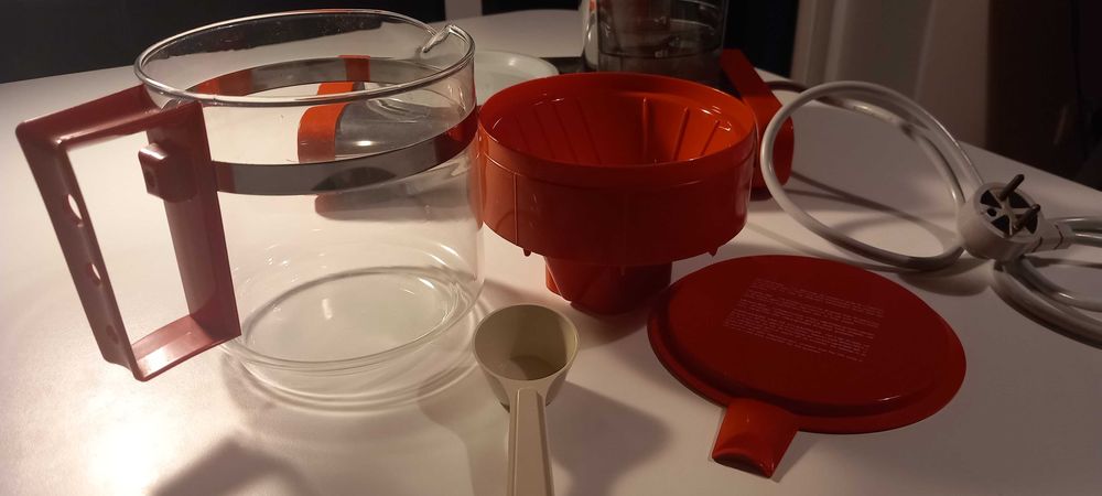 Máquina de café Moulinex com filtro, vintage