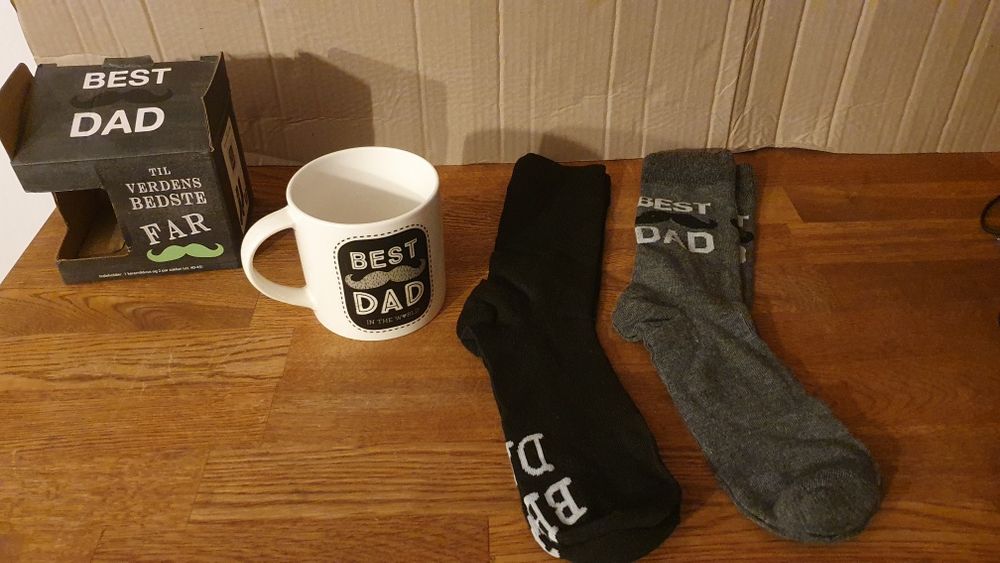Kubek Best Dad plus skarpetki