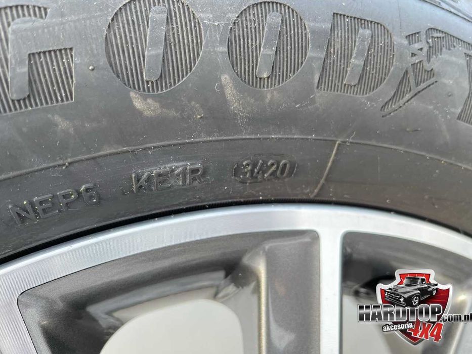 MERCEDES X NP300 Opony Felgi Goodyear Vector 4 Seasons 19' 6x114,3