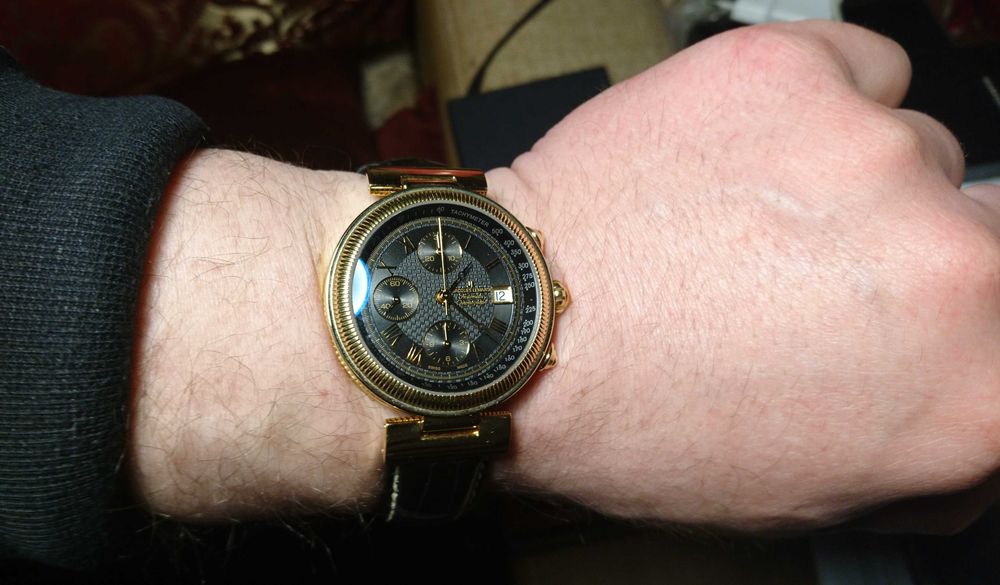 Часы позолоченные Jacques Lemans automatik 1-1216 ( Swiss Made
