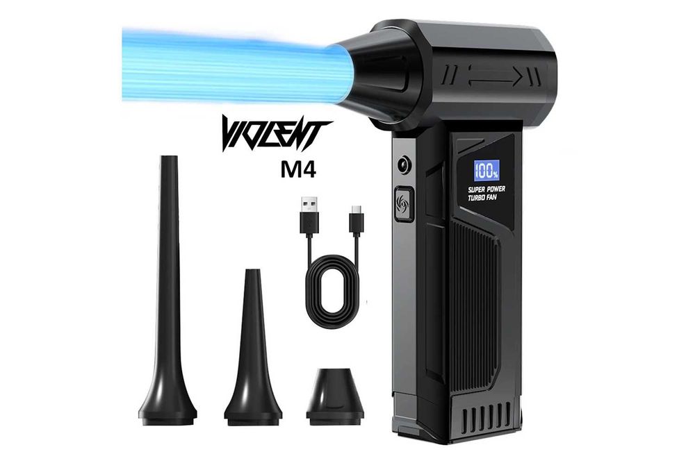Турбо вентилятор Violent M4 Turbo Jet Fan 110000 RPM з екраном