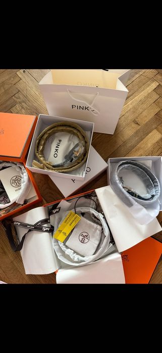 Ремінь pinko шкіра