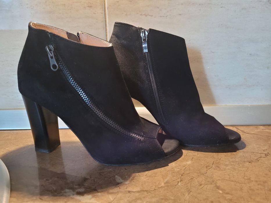 Skórzane botk bez palców Eksbut 37