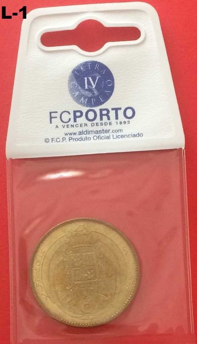 Medalhas Benfica e Porto