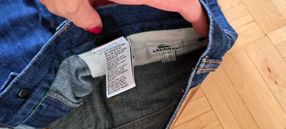 Lacoste spodnie dzinsowe 31 meskie