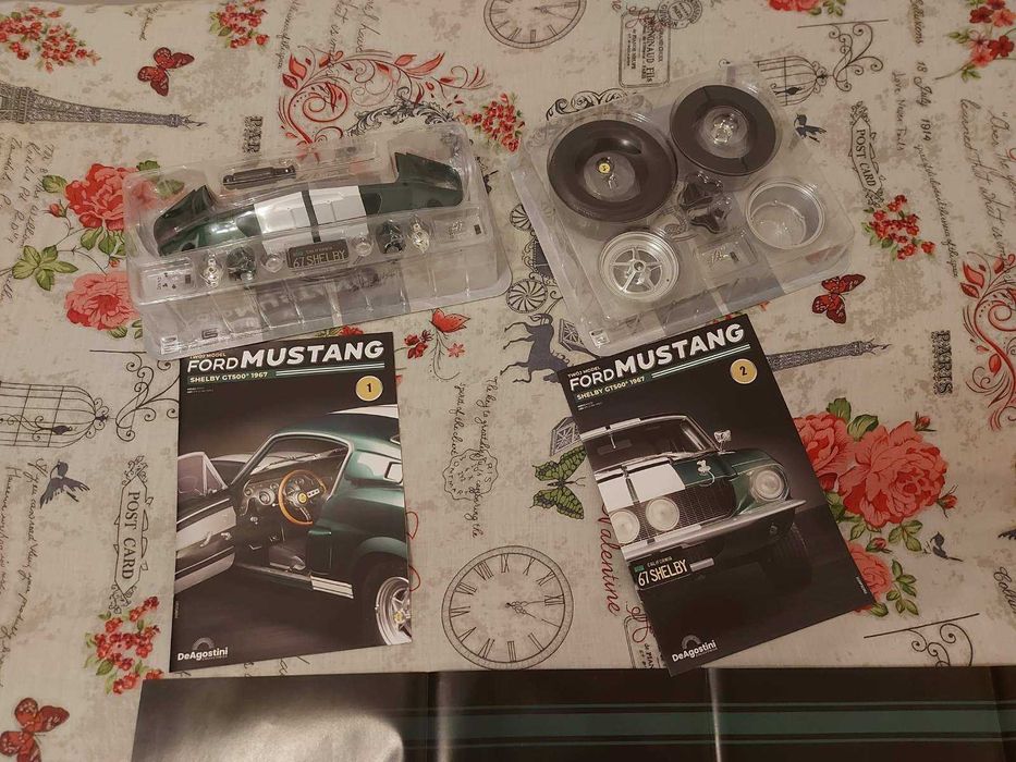 Ford Mustang Shelby GT500® 1967, журналы DeAgostini, масштаб 1:6