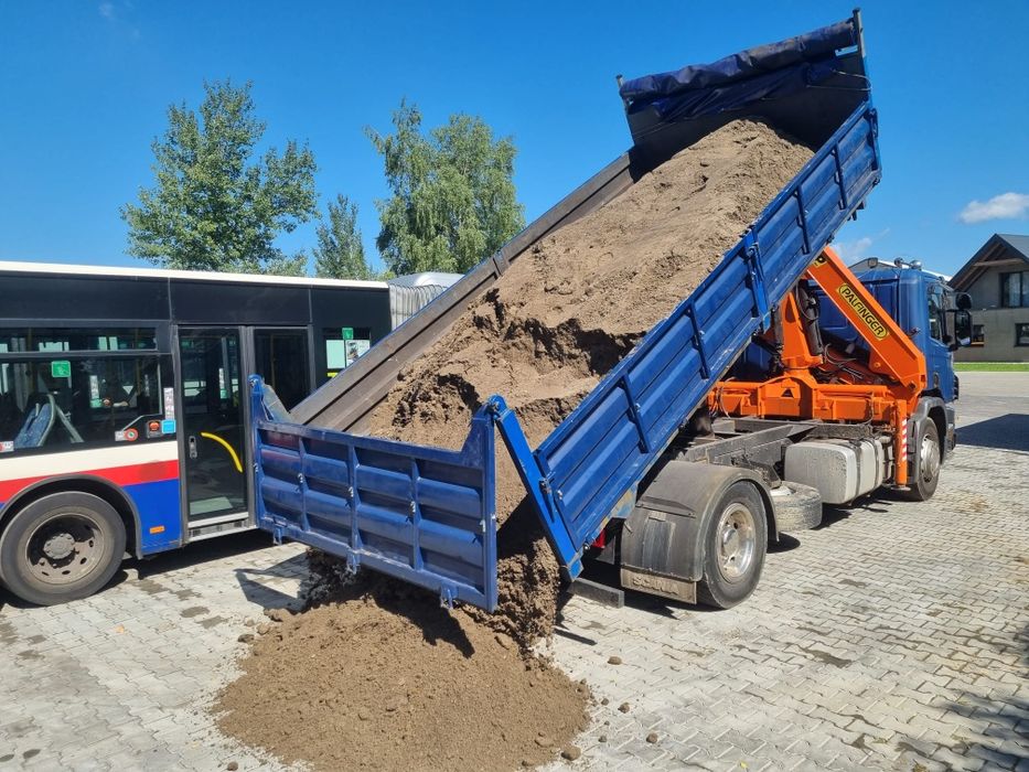 Usługi transportowe Transport HDS wywrotka platforma Autolaweta