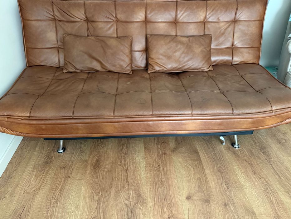 Sofa cama incluso almofadas