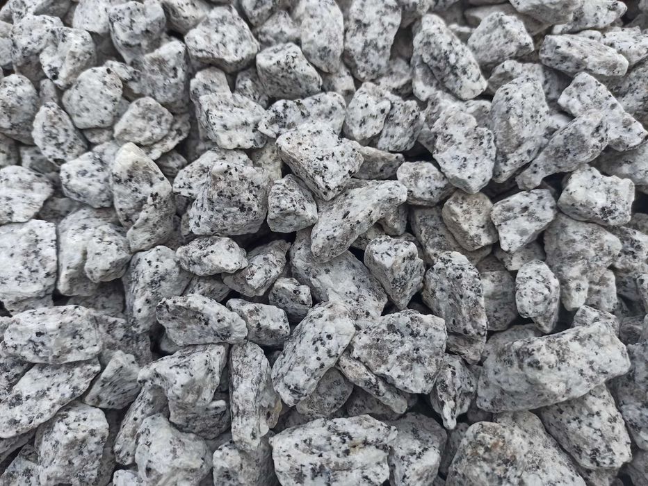 Grys Granitowy Dalmatyńczyk Kamień szary biała marianna bazalt kora