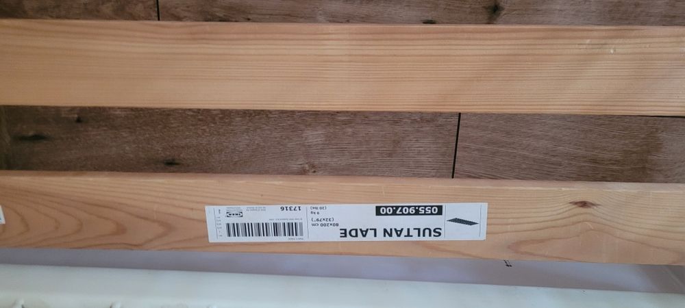 MINNEN IKEA łóżko które rośnie z dzieckiem 80x200