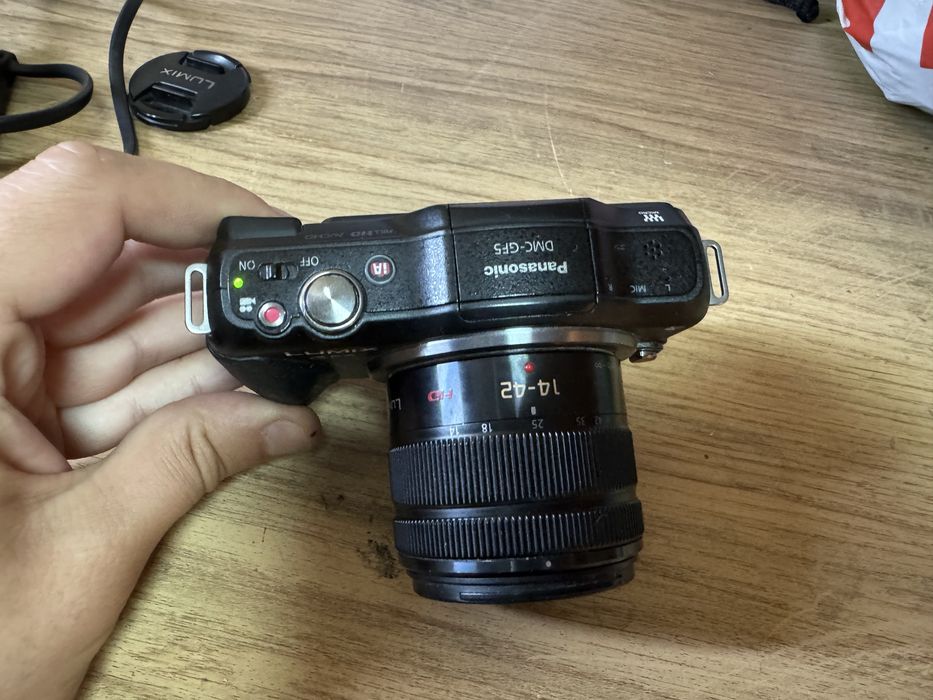 Продам свій Panasonic Lumix GF5 14-42 + 7artisans 50mm f1.8 1222