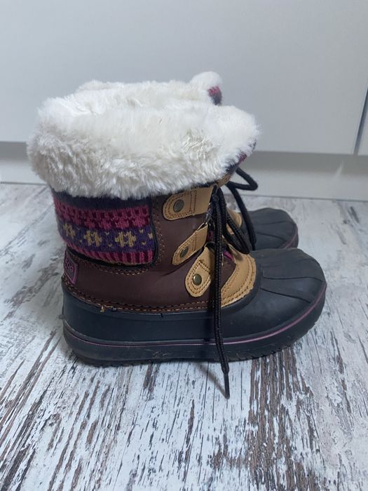 Botki zimowe dziewczece r.29