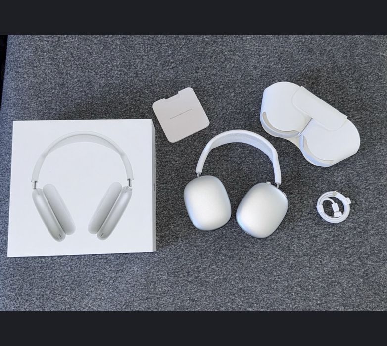 AirPods Max Silver – stan bardzo dobry