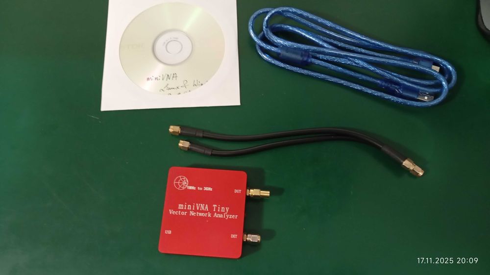 MiniVNA Tiny VNA 1MHz-3GHz na USB