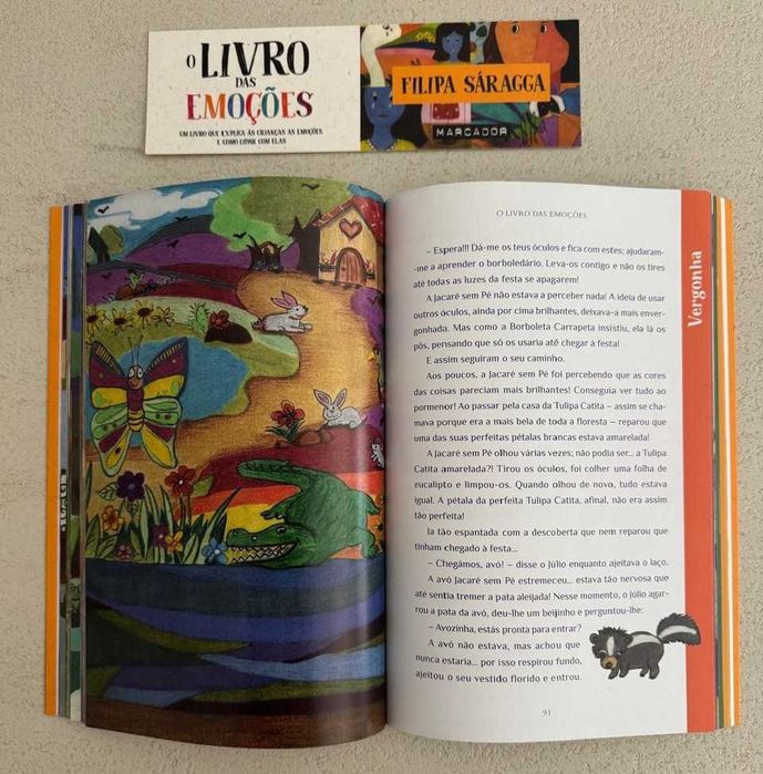 O Livro das Emoções – Filipa Sáragga | Excelente Estado