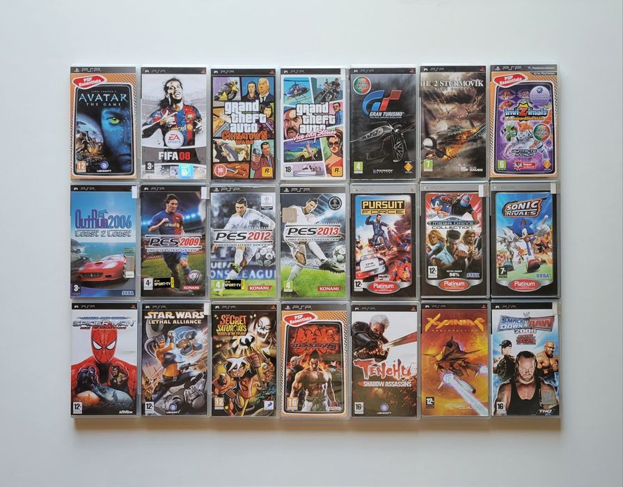 PLAYSTATION / PSP Games || Complete || (as available) - Starting from €3