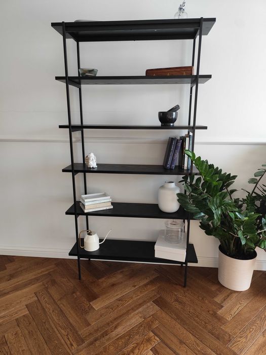 Regał czarny - stan idealny