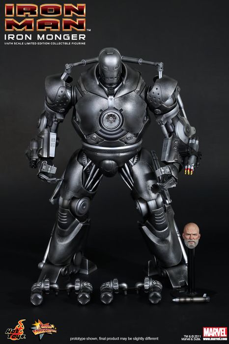 Фигурка 1/6 hot toys mms 164 IRON MAN – IRON MONGER