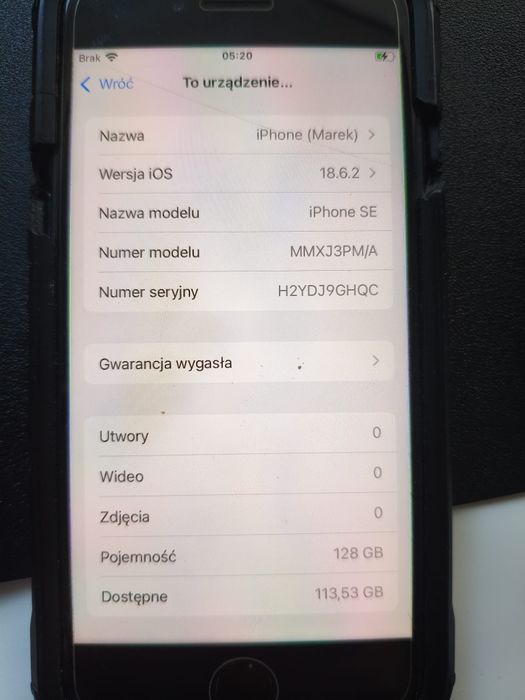Iphone SE 2022  128gb