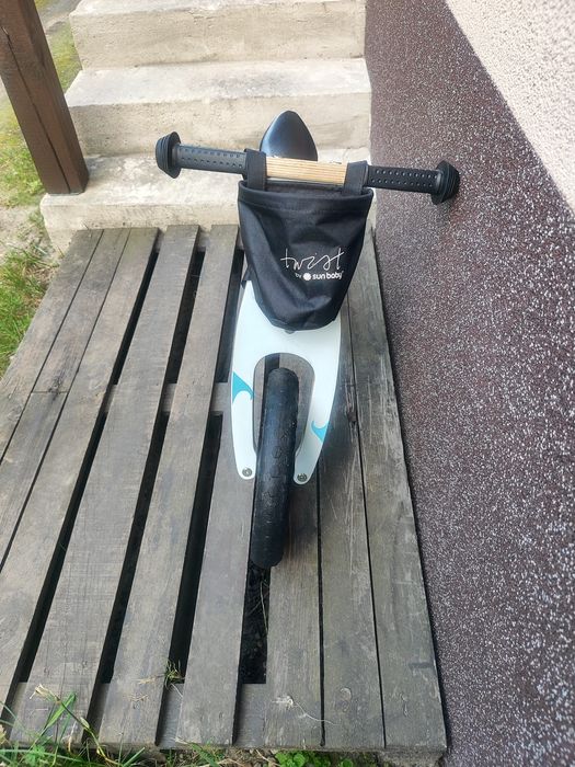 Rowerek biegowy dziecięcy drewniany