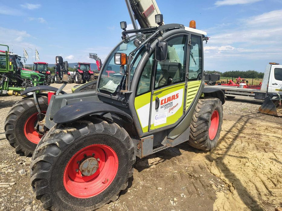 Ładowarka teleskopowa wysięgnikowa budowlana Claas scorpin7040 manitu jcb koparka