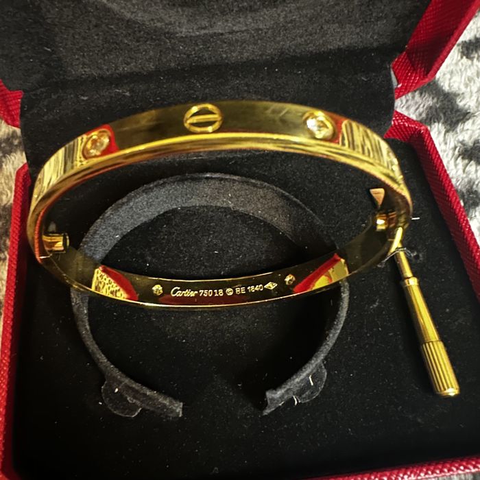 Bransoletka Cartier cyrkonie
