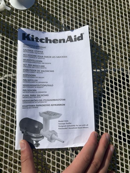 Nadziewarka do kiełbas Kitchen aid