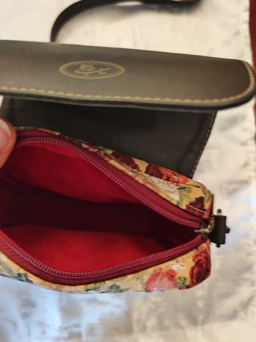 Bolsa mulher, floral, NOVA