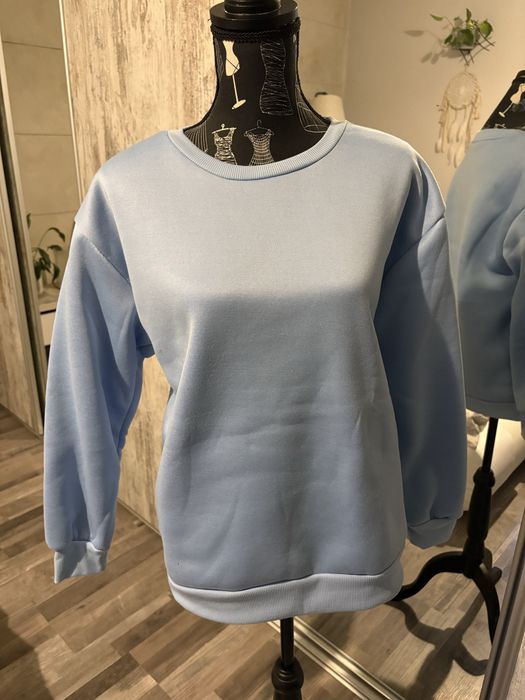 Niebieska , ciepla bluza