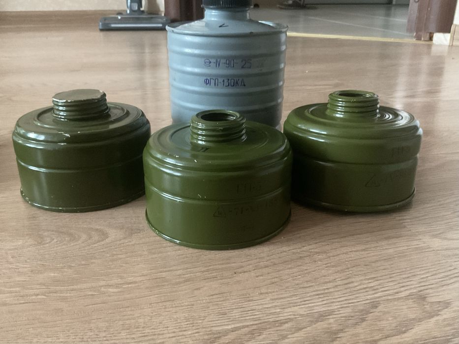 Колекція протівогазів ціна за шт ШМП, ШМ-66, ПДФ-Ш
