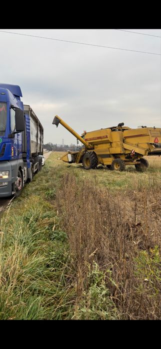 Usługi odwożenia transportu kukurydzy z pola  12 i 25 ton oraz przeładunek  na polu.