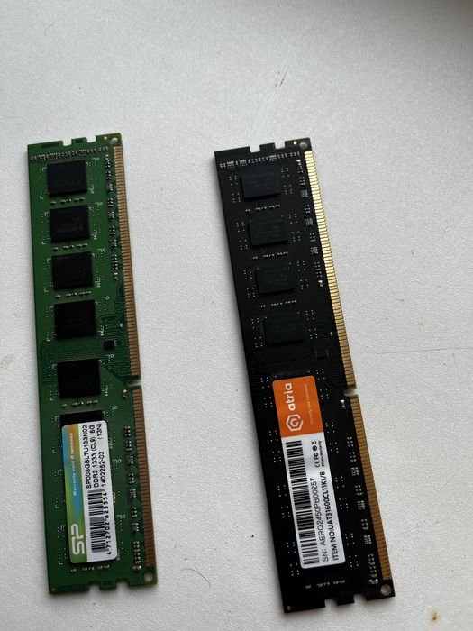 Оперативна памʼять DDR3 16 гб 2x8