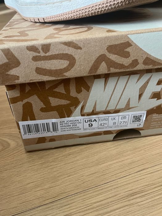 Air Jordan 1 Retro High OG Vachetta Tan (Heirloom)