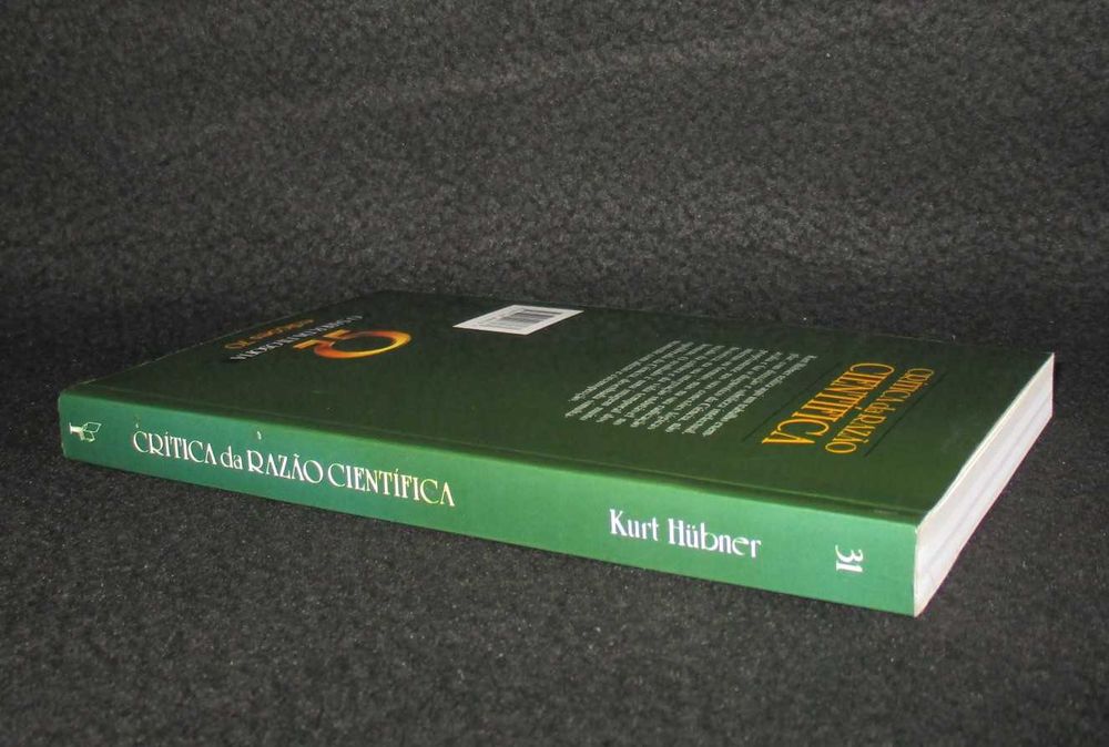 Livro Crítica da Razão Científica Kurt Hubner