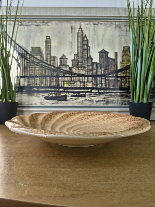 Patera ceramiczna VEB Colditz – Ø 35 cm – Niemcy