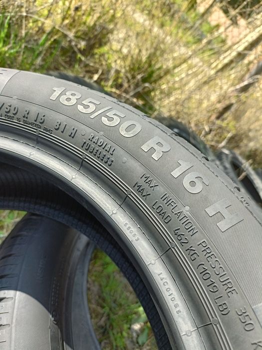 185/50R16 Continental ContiEcoContact 5 z 2019r 7mm jak nowe