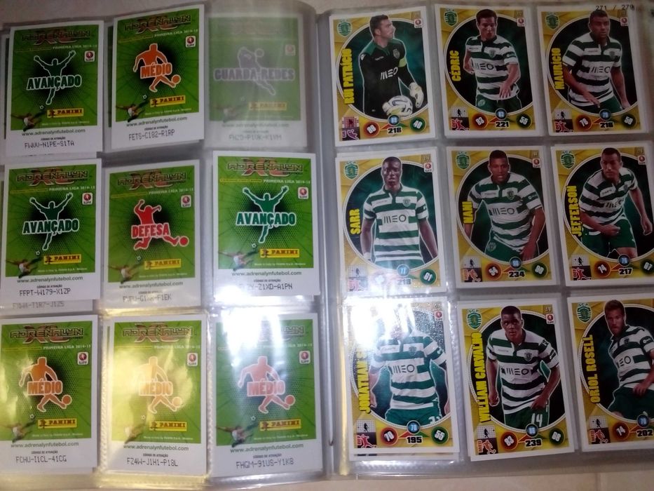 caderneta de futebol adrenalyn 2014-15