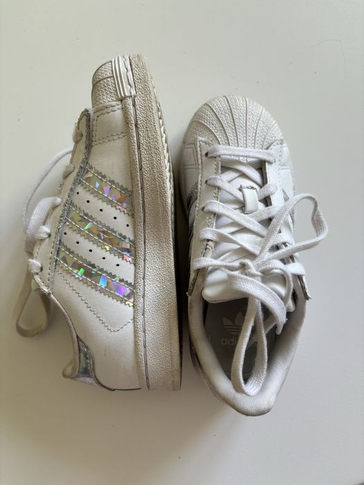 Buciki adidasy Adidas Superstar 28 holograficzne dla dziewczynki