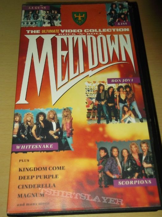 VHS Rock - Bon Jovi - Whitesnake ...