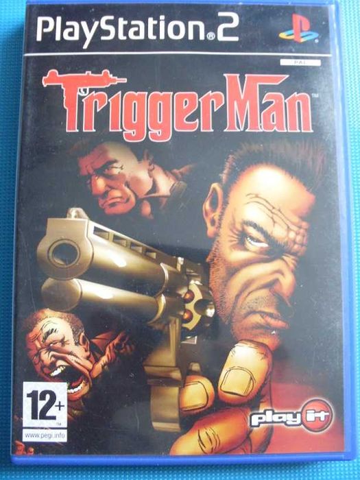 Joypad i gra Trigger Man do konsoli ps2