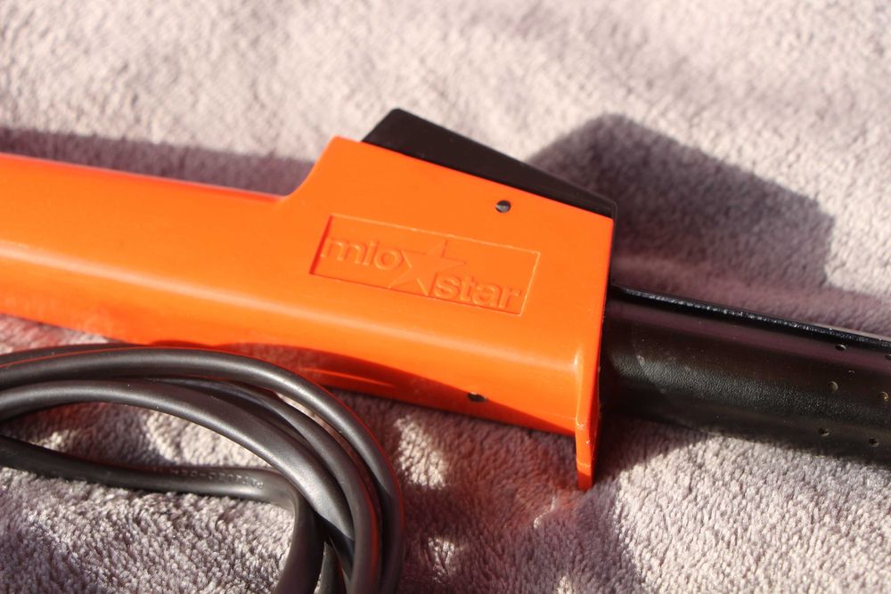 Prancha de cabelo vintage