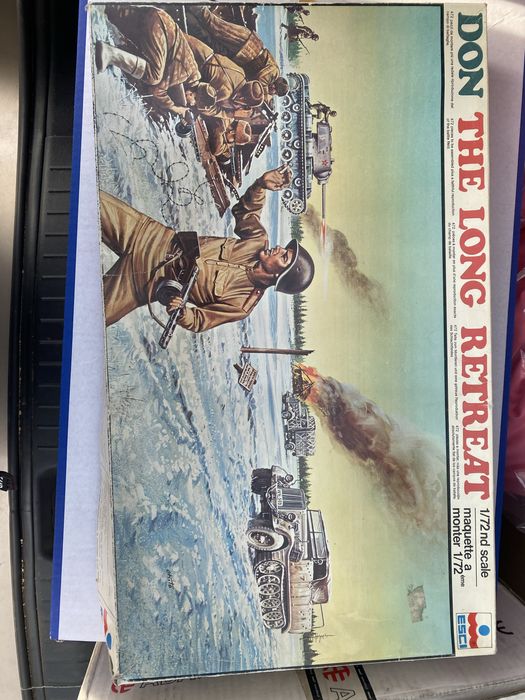 Diorama Don the long retreat ESCI