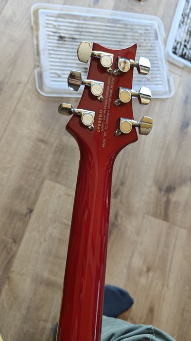 PRS Gitara elektryczna barytonowa SE 277, szkarłatna czerwień