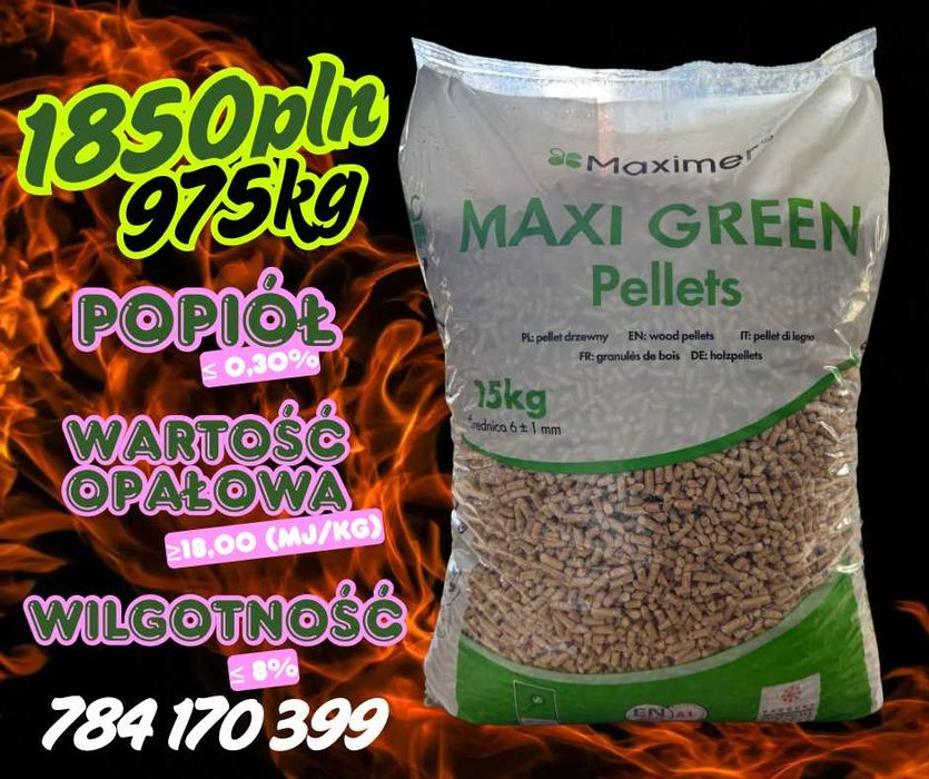 Pellet drzewny Maximer (DINplus ENplus®) Producent