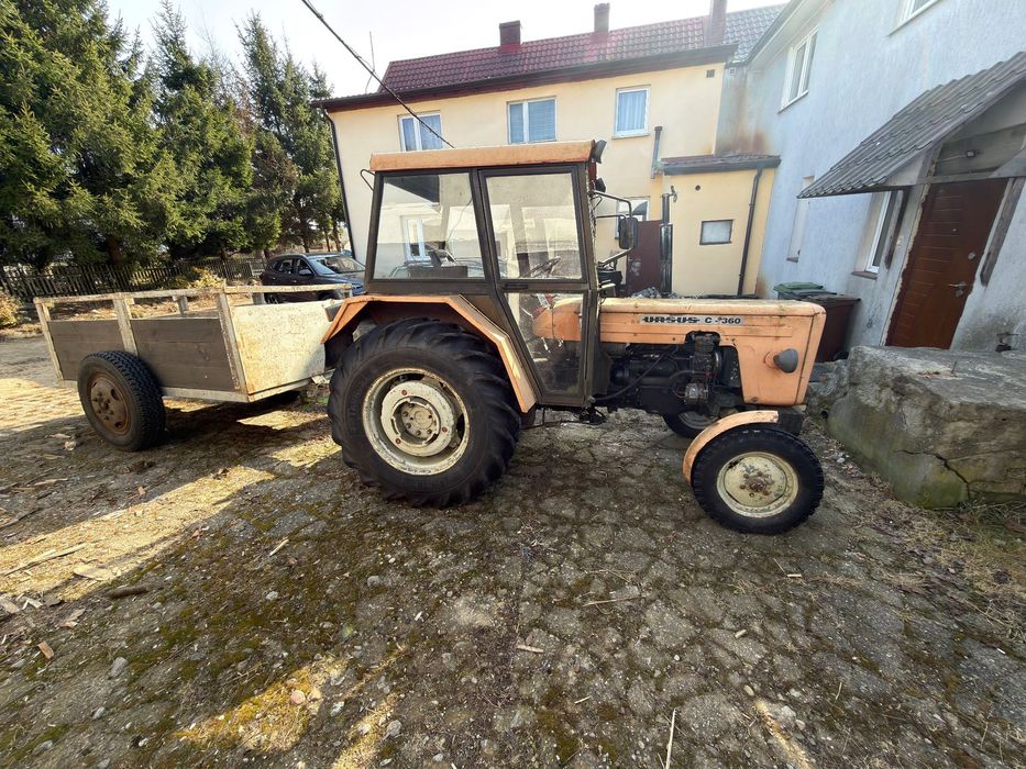 Ursus 360 3P  Ursus C360 3P z 1988 r +przyczepa,zarejestrowany i ubezpieczony