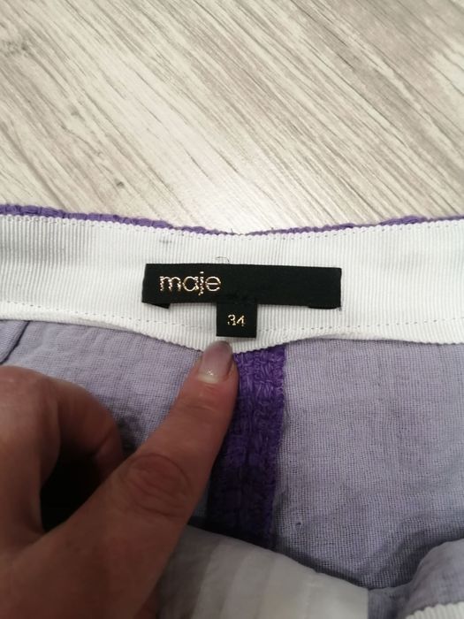 Розкішні твідові шорти MAJE розмір XS/S